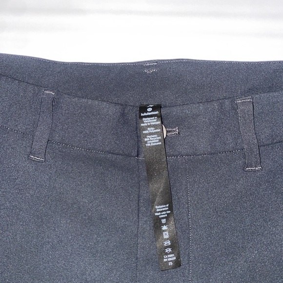 Lululemon Men's ABC Black Pants Size 34 X 30 Slim - Picture 3 of 14